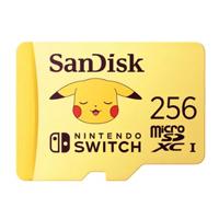 MEMORIA SANDISK MICRO SDXC 256GB NINTENDO SWITCH POKEMON PIKACHU 100MB/S 4K U3 V30 SDSQXAO-256G-GN6ZK MEMORIA SANDISK MICRO SDXC 256GB NINTENDO SWITCH POKEMON PIKACHU 100MB/S 4K U3 V30 SDSQXAO-256G-GN6ZK
